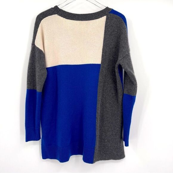 DEREK LAM ATHLETA Collab ColorBlock Oversized Cashmere Sweater Size M EUC - Picture 7 of 8